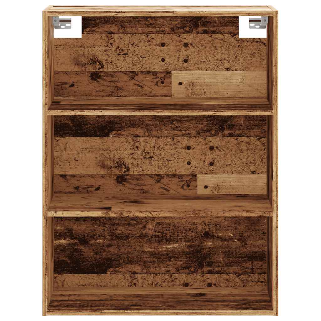 Vegghylle Gammelt Tre 69,5x32,5x90 cm