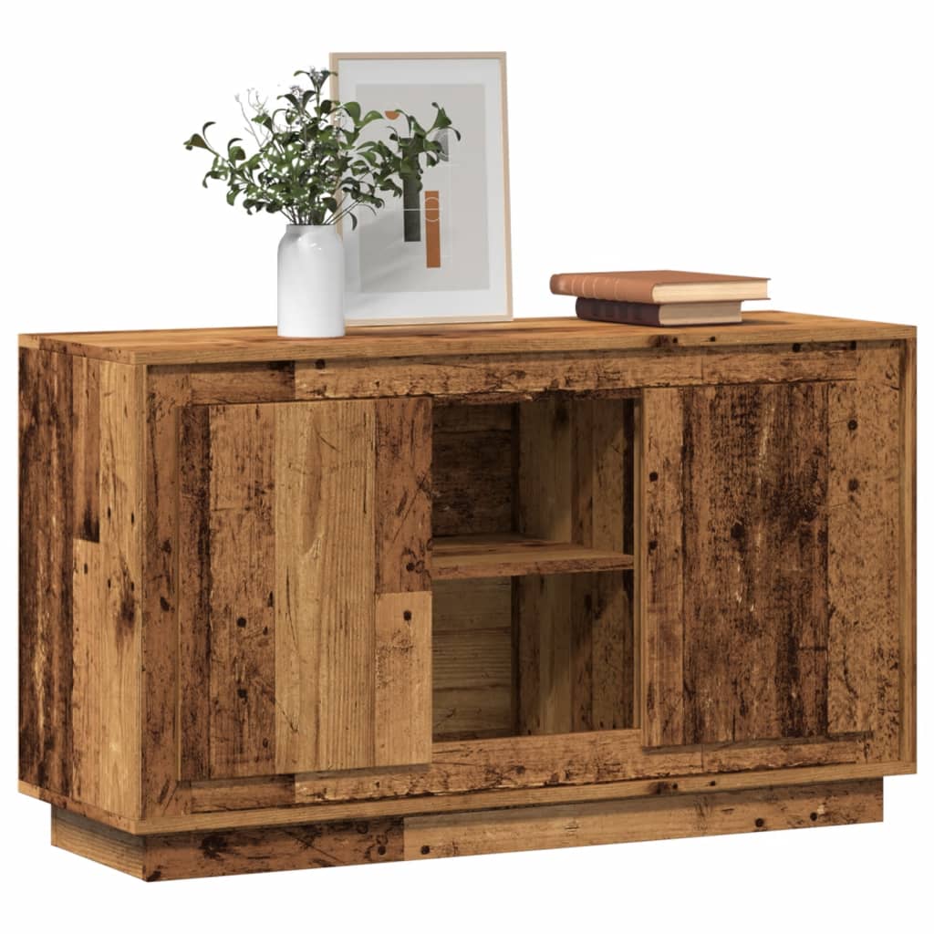 Skjenk Gammelt Tre 102x35x60 cm