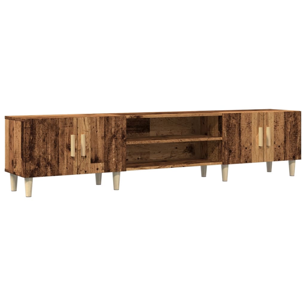 TV-Møbel Gammelt Tre TV-benk 180x31,5x40 cm
