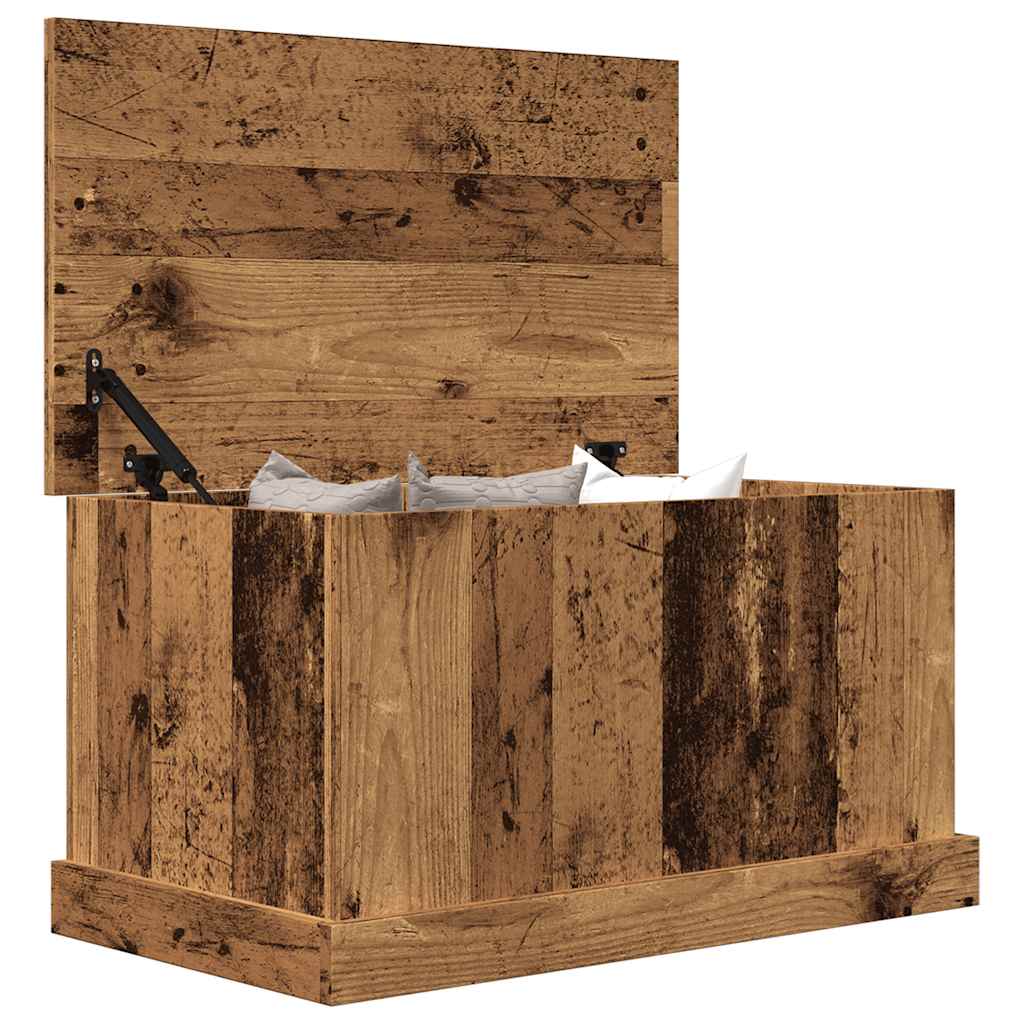 Oppbevaringskiste Gammelt Tre 70x40x38 cm