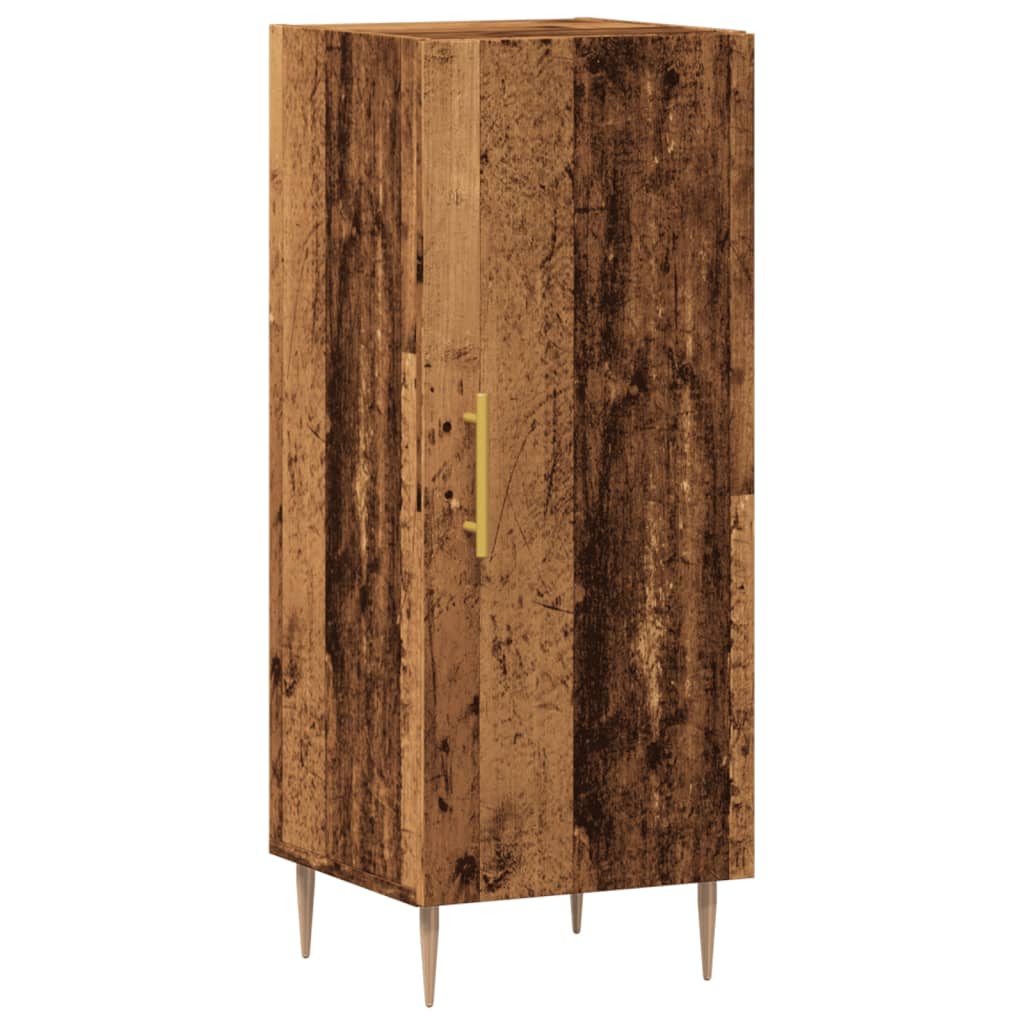 Skjenk Gammelt Tre 34,5x34x90 cm