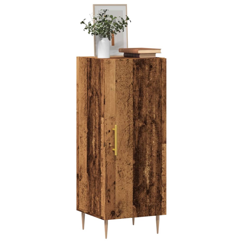 Skjenk Gammelt Tre 34,5x34x90 cm