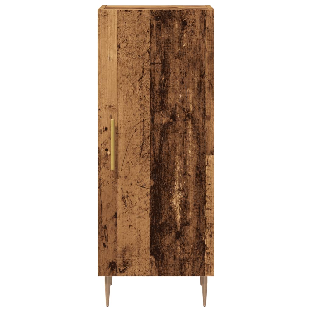 Skjenk Gammelt Tre 34,5x34x90 cm