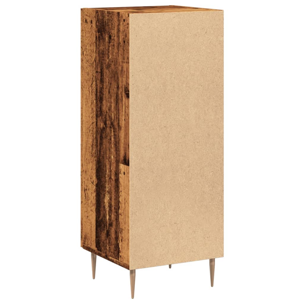 Skjenk Gammelt Tre 34,5x34x90 cm