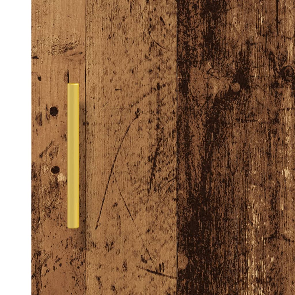 Skjenk Gammelt Tre 34,5x34x90 cm