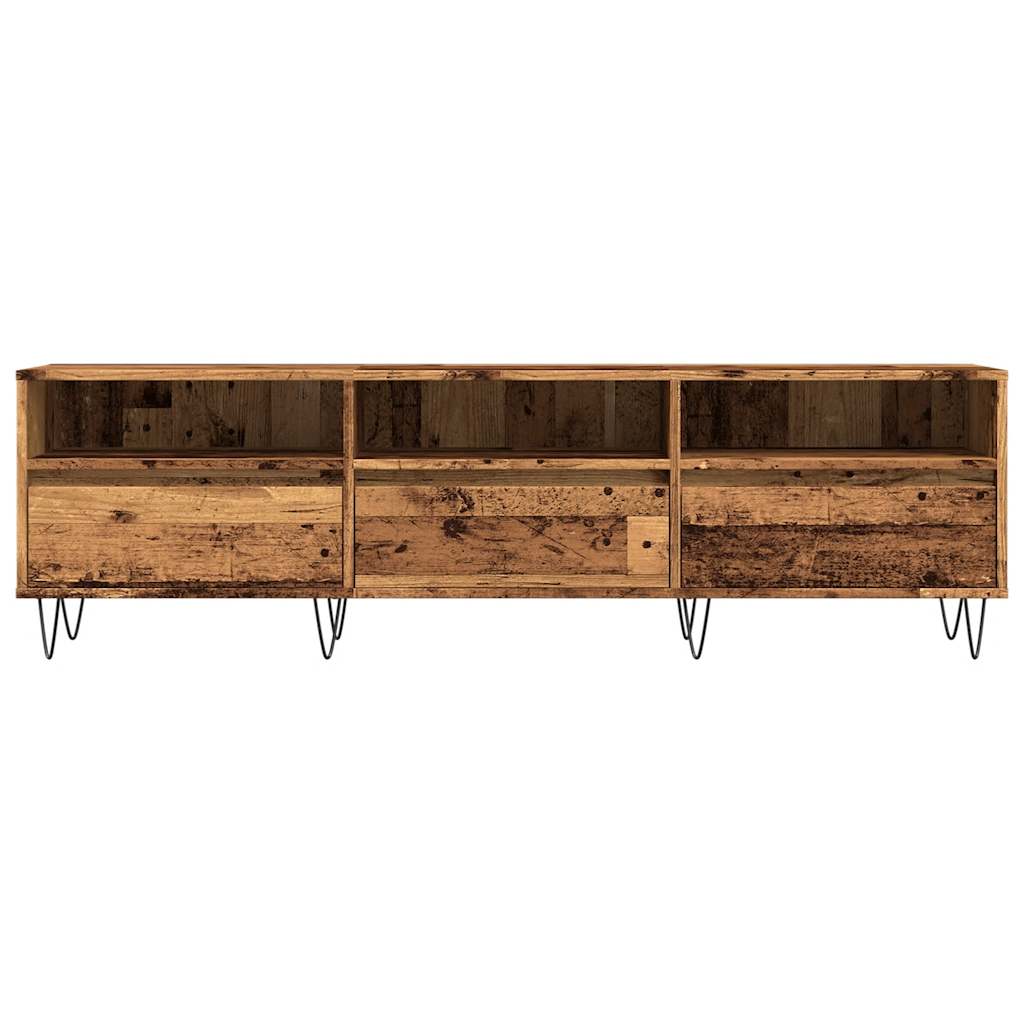 TV-Møbel Gammelt Tre TV-benk 150x30x44,5 cm