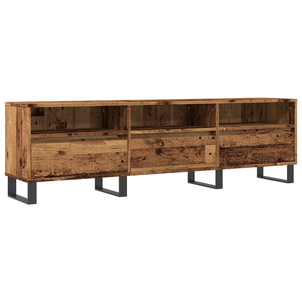 TV-Møbel Gammelt Tre TV-benk 150x30x44,5 cm