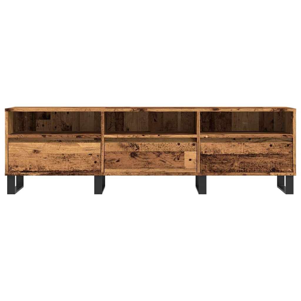 TV-Møbel Gammelt Tre TV-benk 150x30x44,5 cm