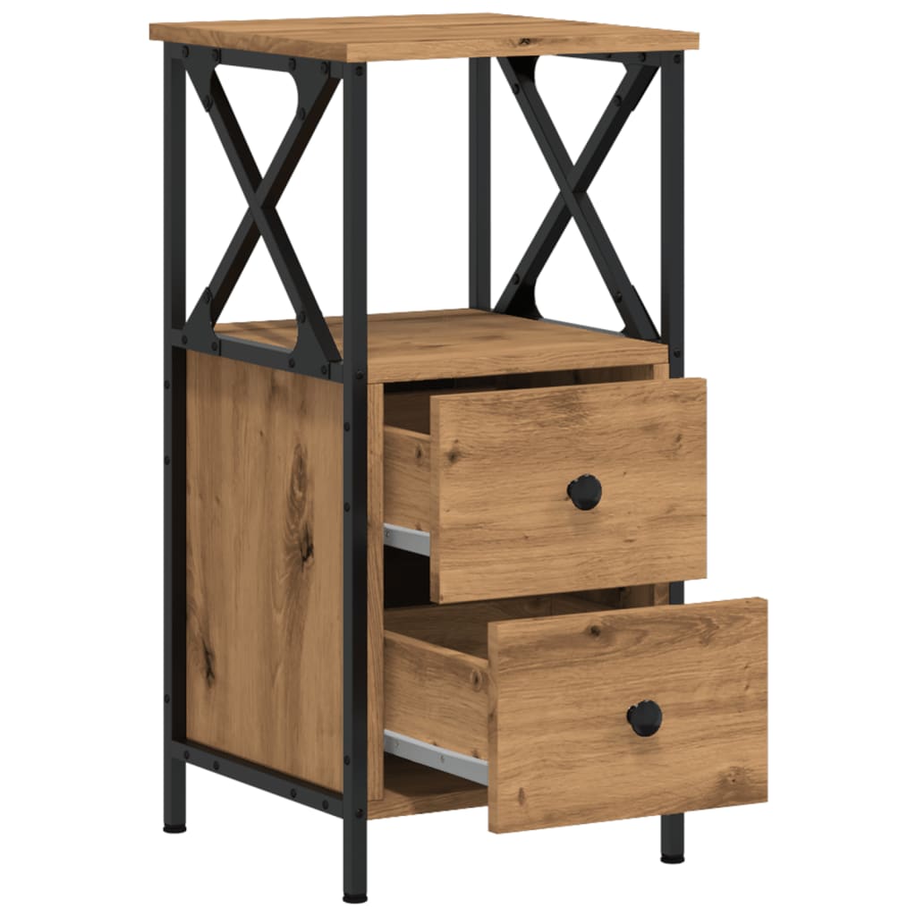 Nattbord Sengbord Artisan Eik 34x35,5x70 cm