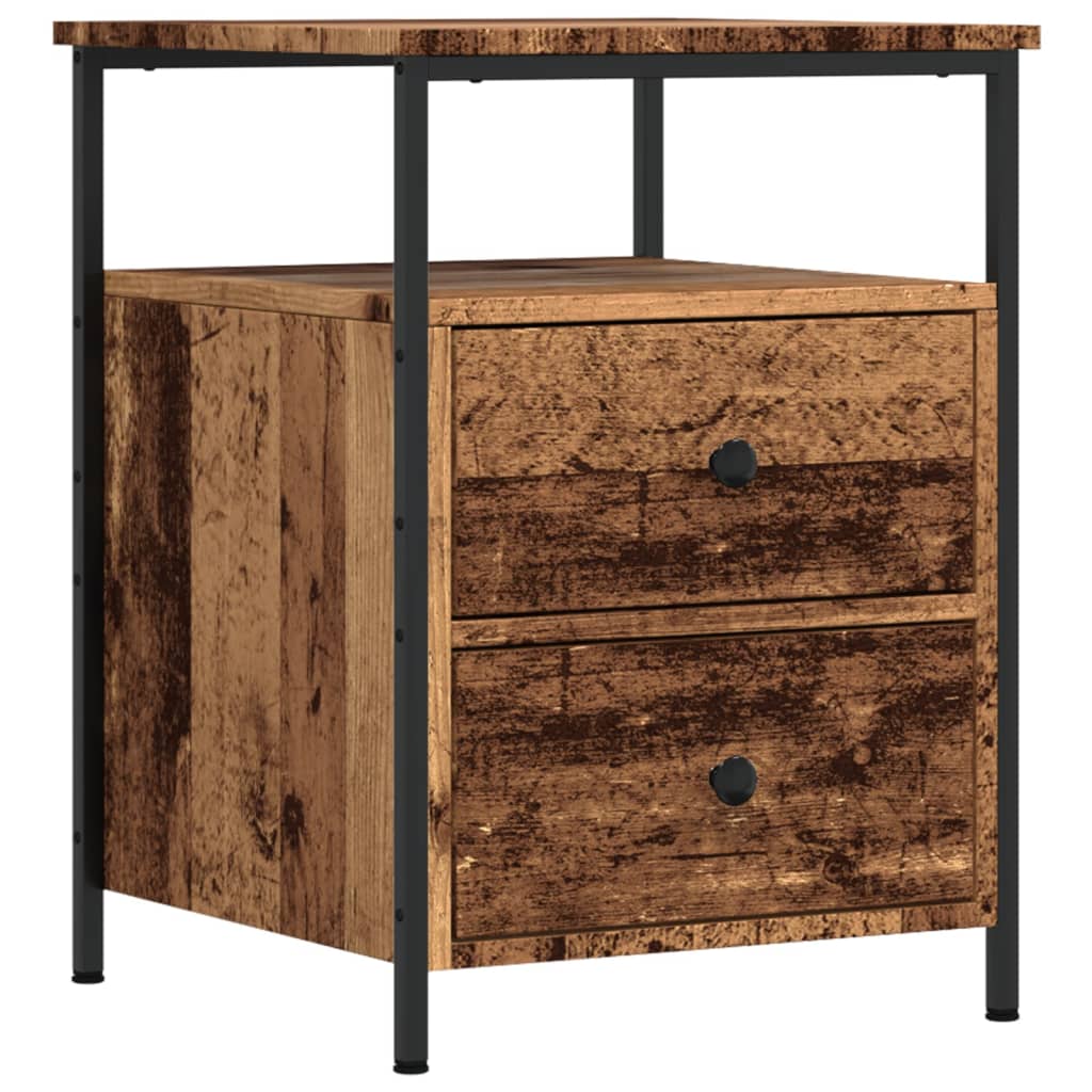 Nattbord Sengbord Gammelt Tre 44x45x60 cm