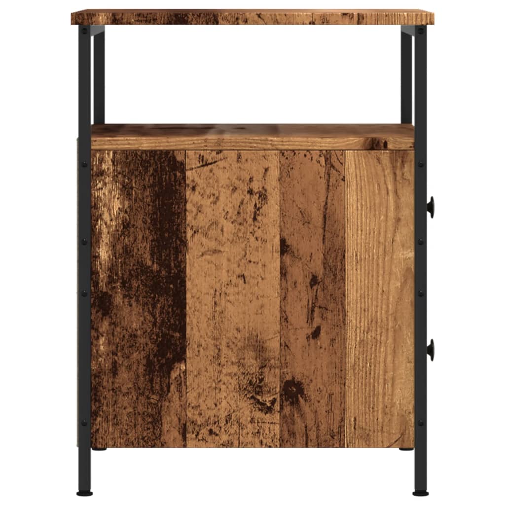 Nattbord Sengbord Gammelt Tre 44x45x60 cm