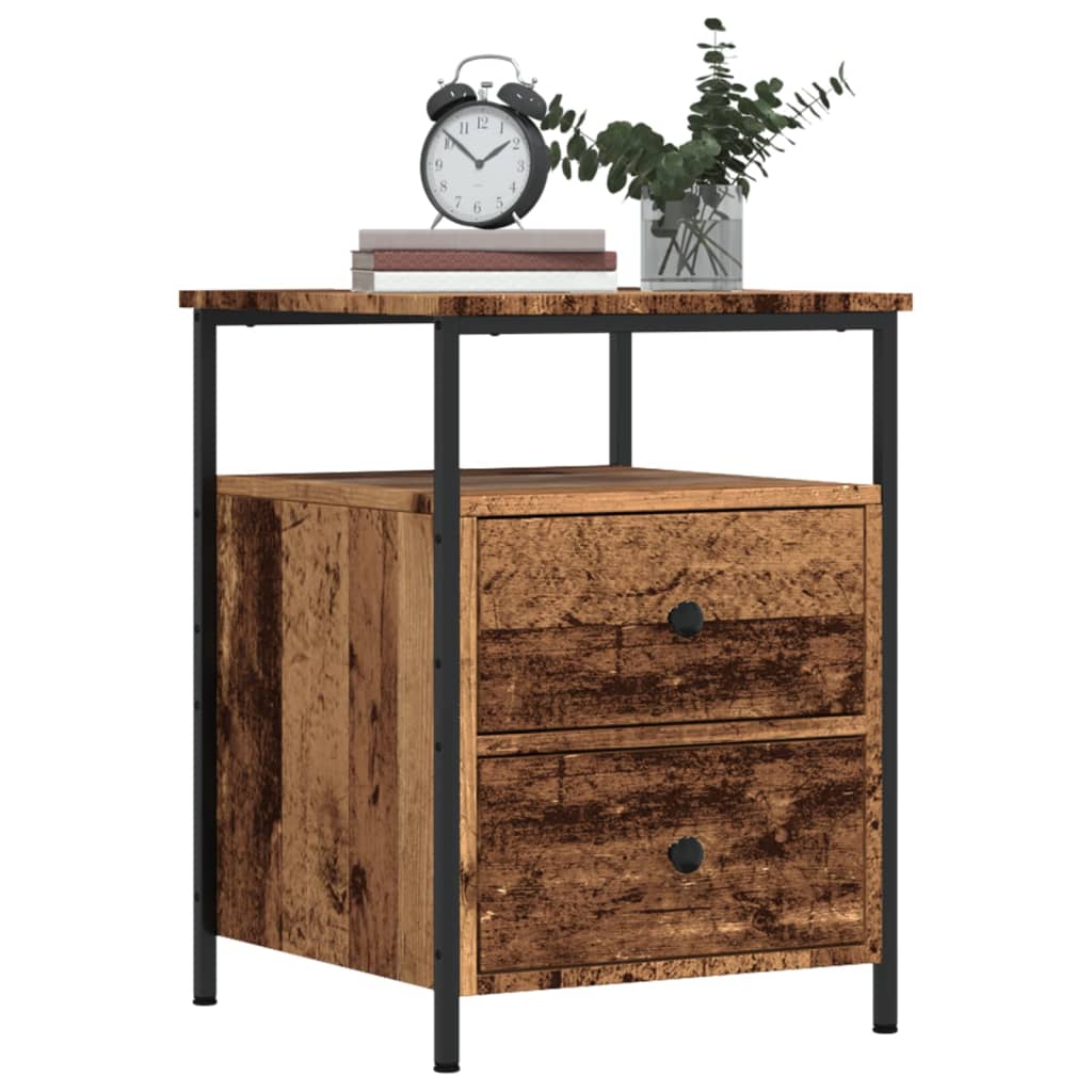 Nattbord Sengbord Gammelt Tre 44x45x60 cm