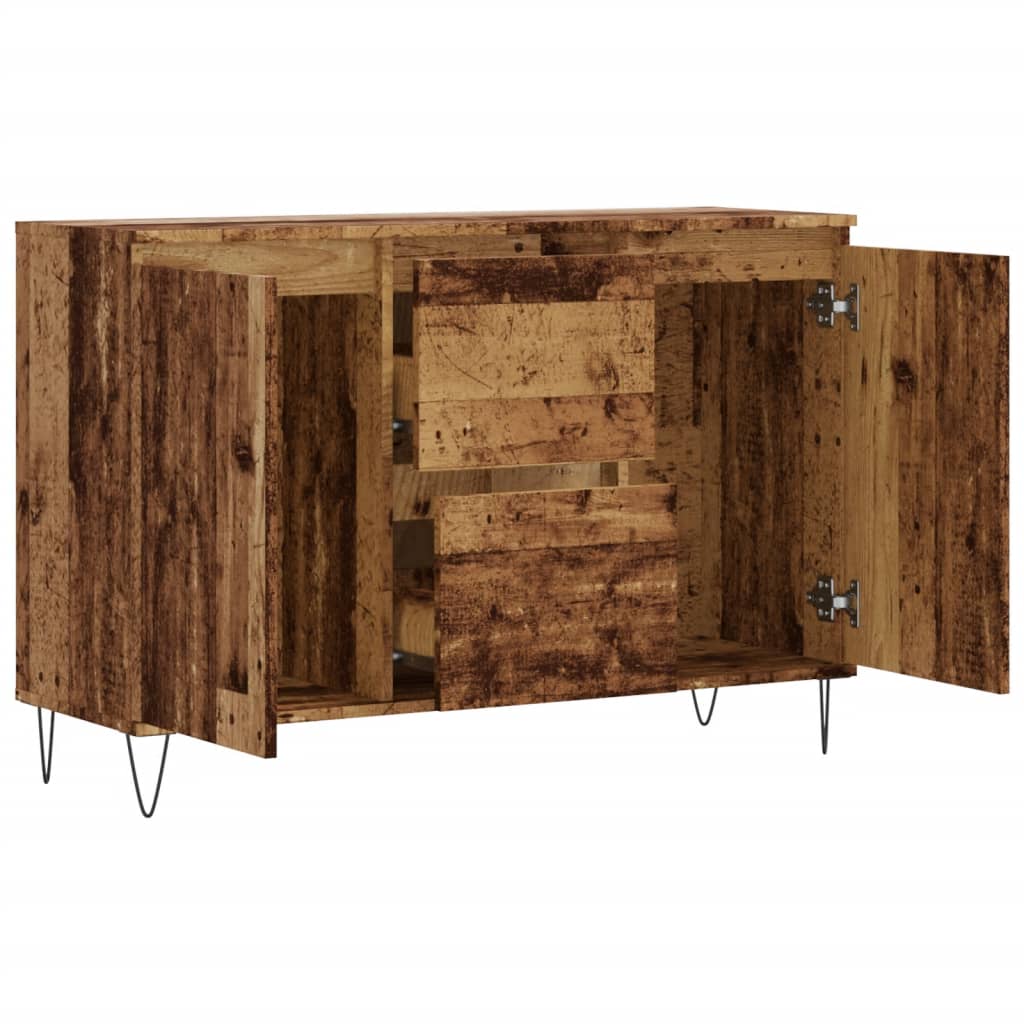 Skjenk Gammelt Tre 104x35x70 cm