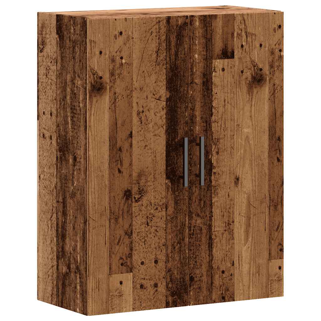 Veggskap Gammelt Tre 69,5x34x90 cm