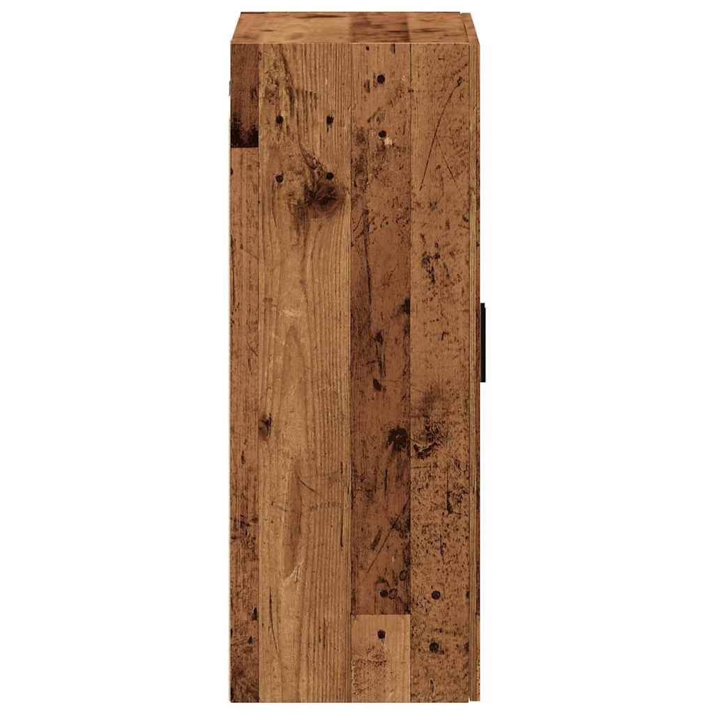 Veggskap Gammelt Tre 69,5x34x90 cm