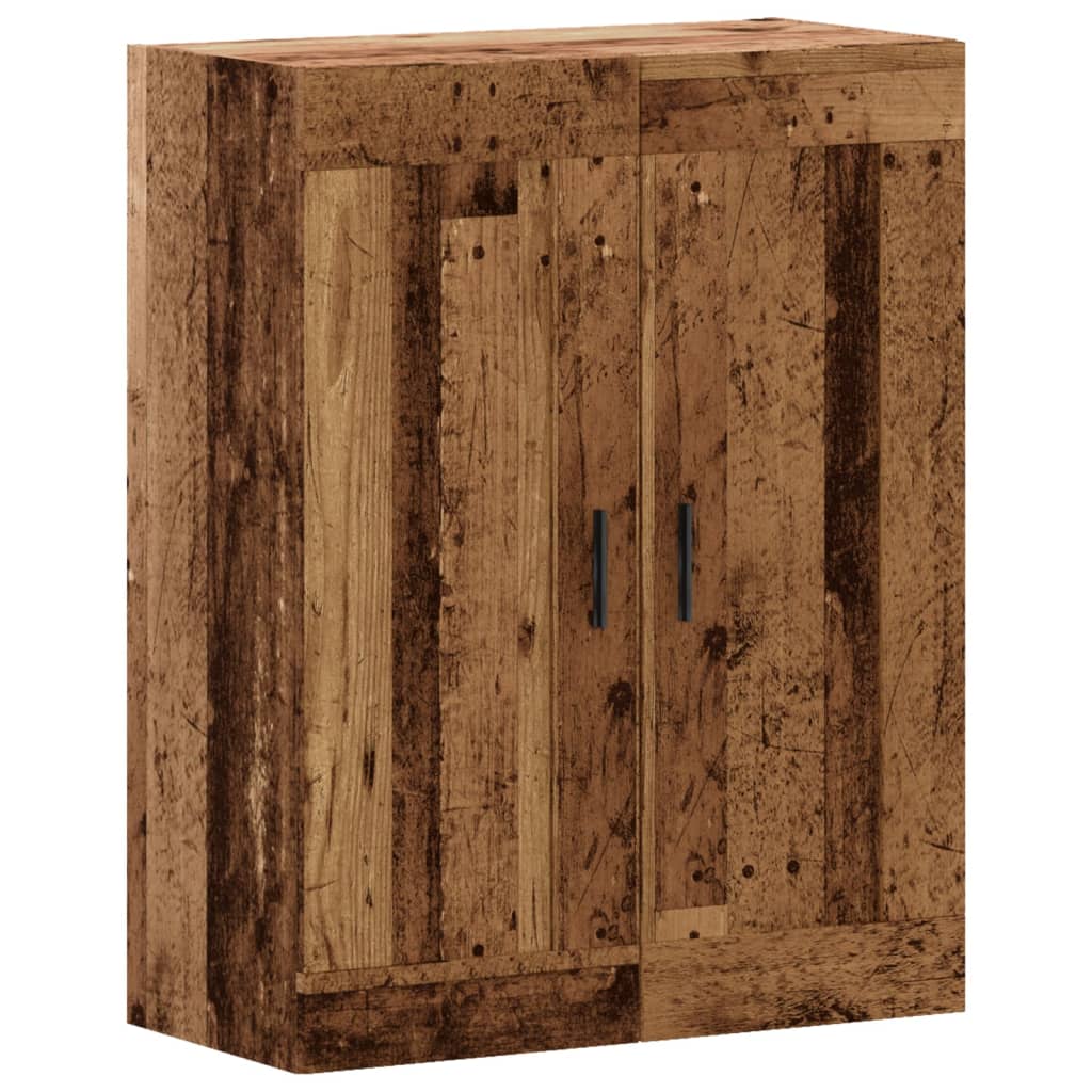 Veggskap Gammelt Tre 69,5x34x90 cm