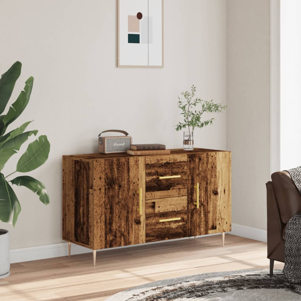 Skjenk Gammelt Tre 100x36x60 cm