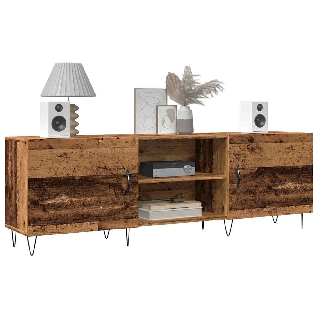 TV-Møbel Gammelt Tre TV-benk 150x30x50 cm