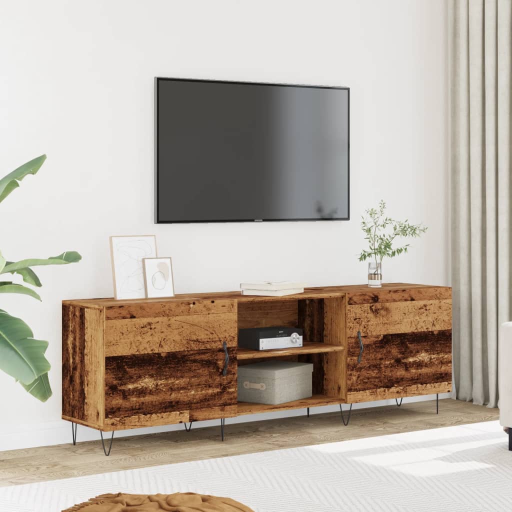 TV-Møbel Gammelt Tre TV-benk 150x30x50 cm
