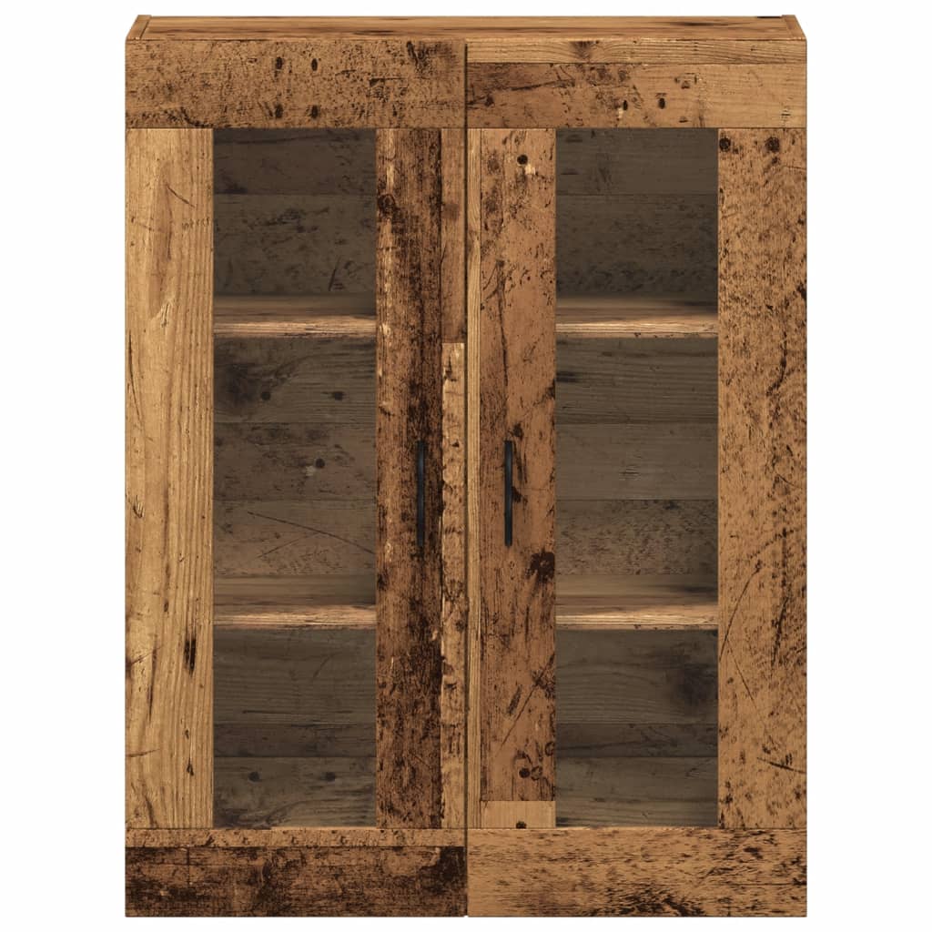 Veggskap Gammelt Tre 69,5x34x90 cm