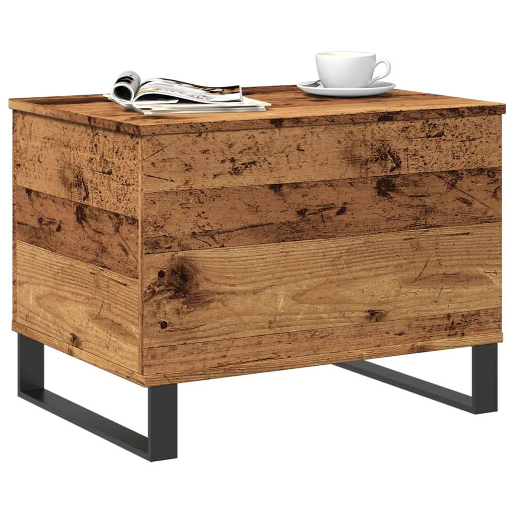 Salongbord Sofabord Gammelt Tre 60x44,5x45 cm