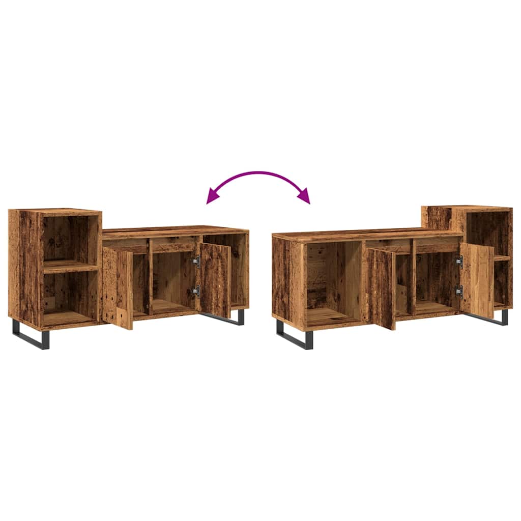 TV-Møbel Gammelt Tre Tv-benk 100x35x55 cm