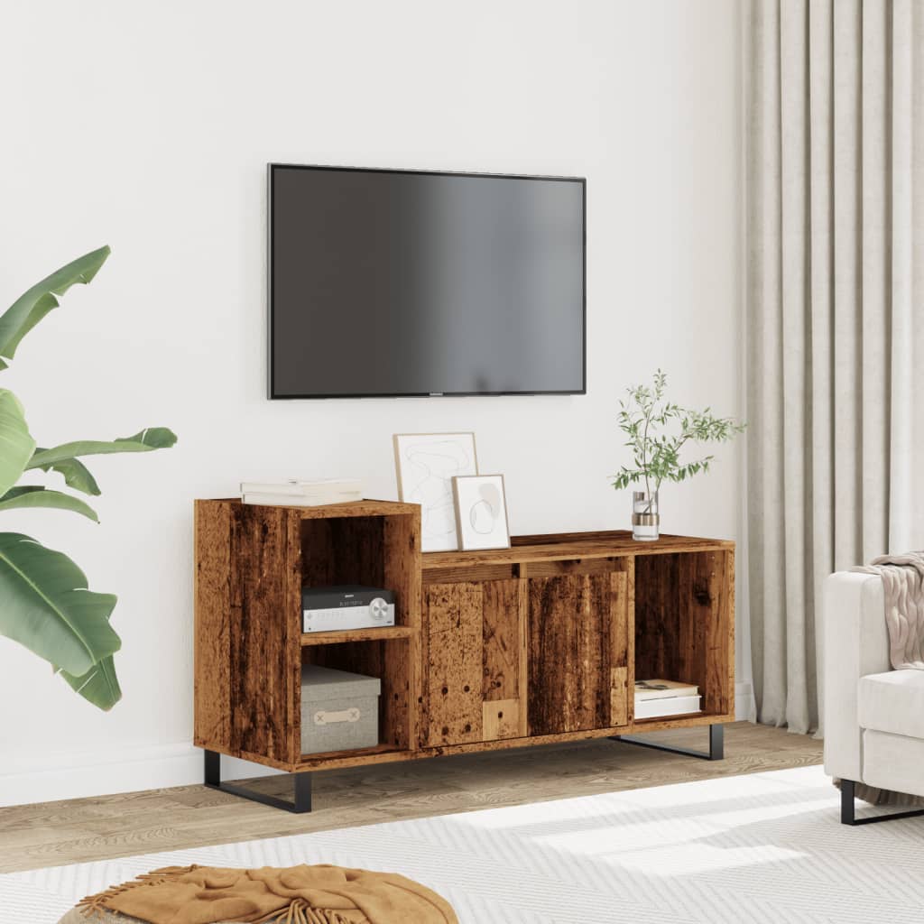 TV-Møbel Gammelt Tre Tv-benk 100x35x55 cm