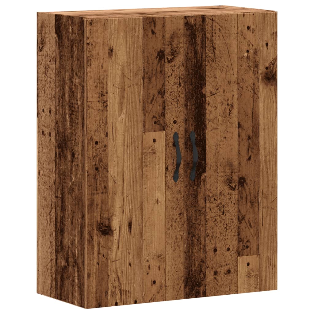Veggskap Gammelt Tre 69,5x34x90 cm
