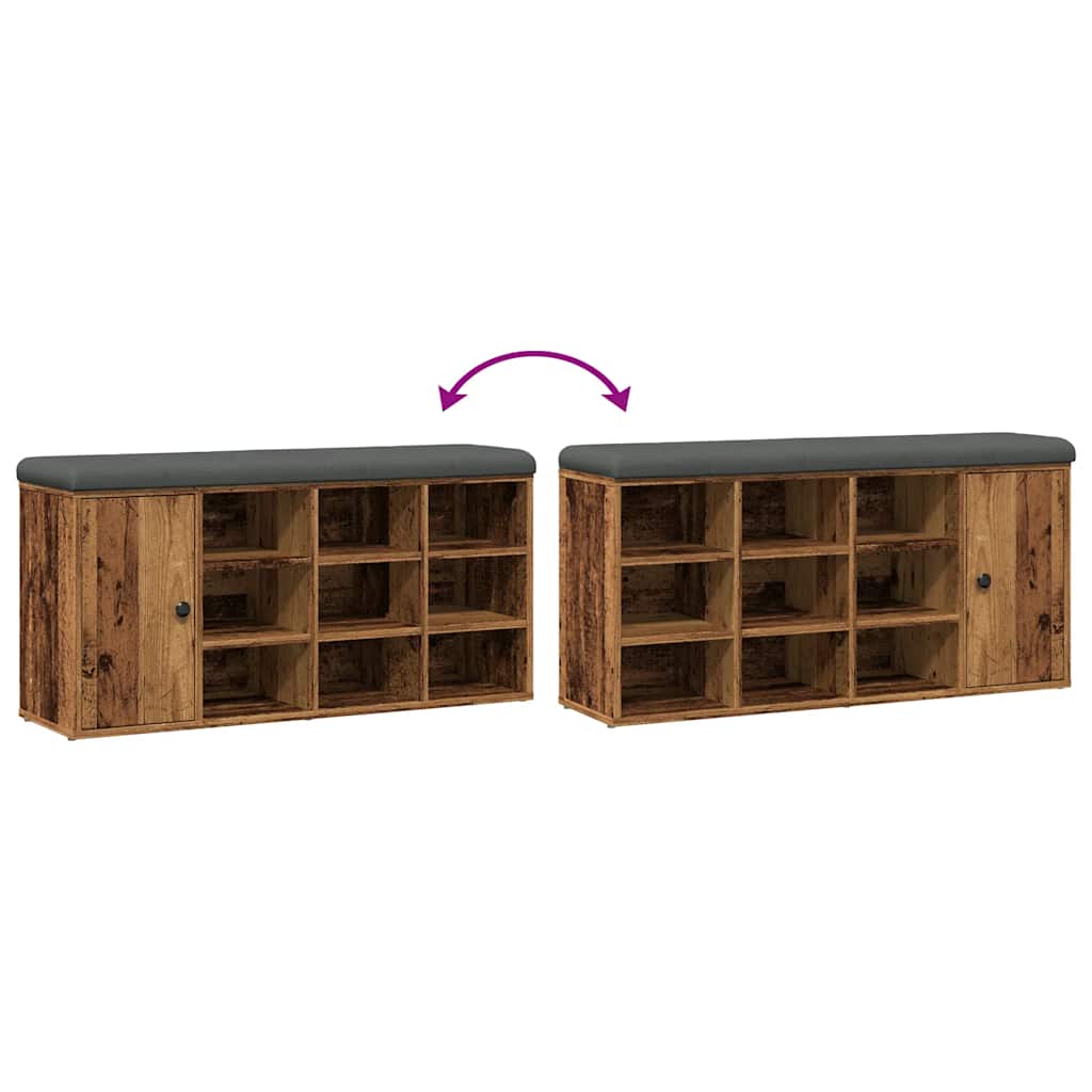 Sittebenk Skobenk Gammelt Tre 102x32x50 cm
