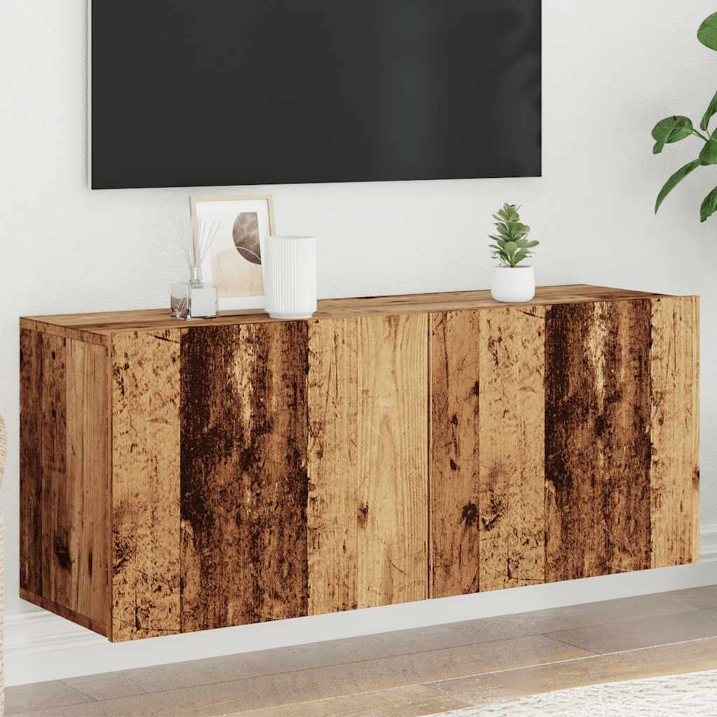 TV-Møbel Gammelt Tre Tv-benk 100x30x41 cm