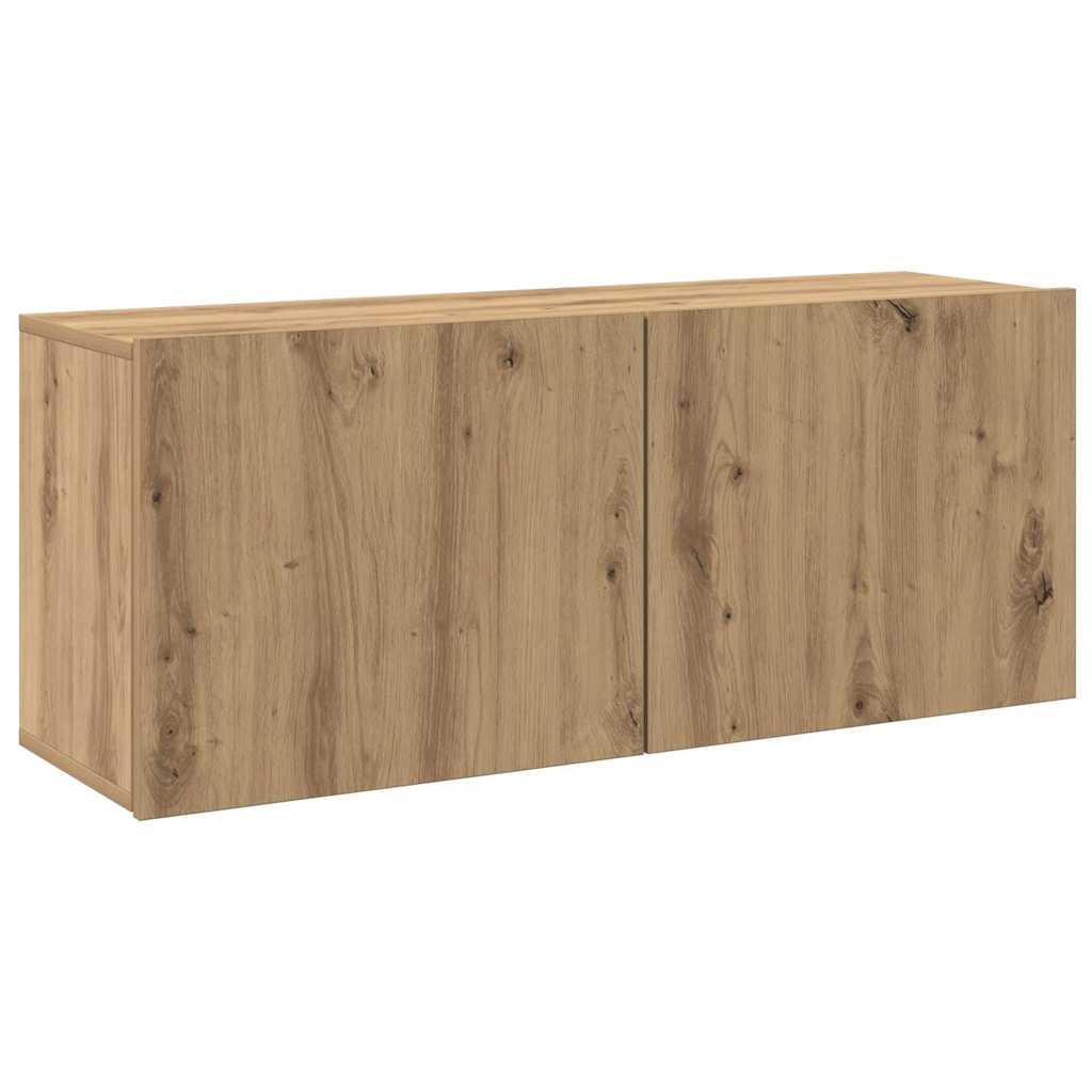 TV-Møbel Artisan Eik Vegghengt TV-benk 100x30x41 cm