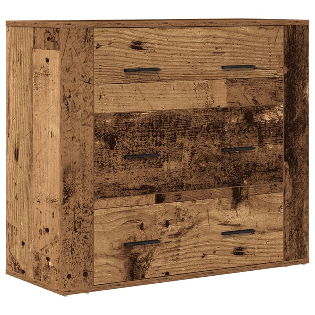 Skjenk Gammelt Tre 80x33x70 cm