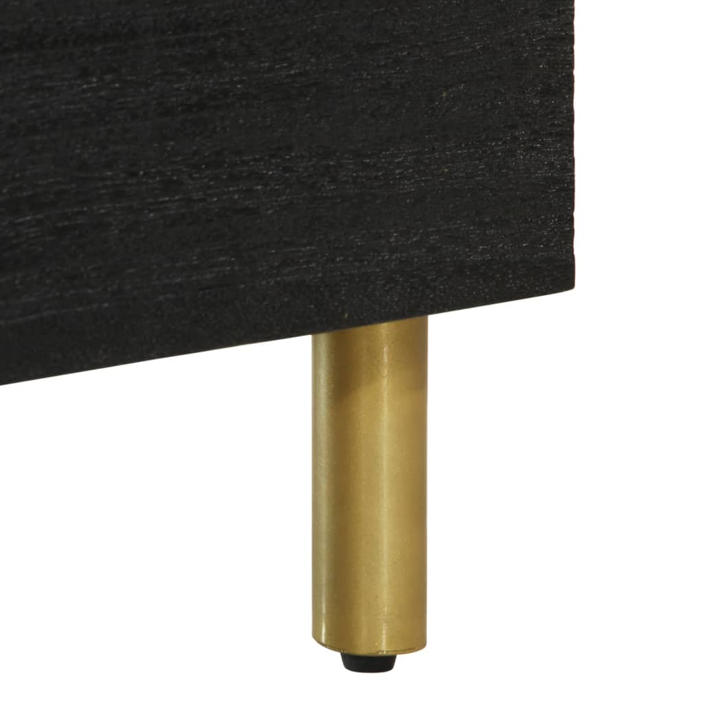 TV-Møbel Svart Tv-benk 70x33x46 cm