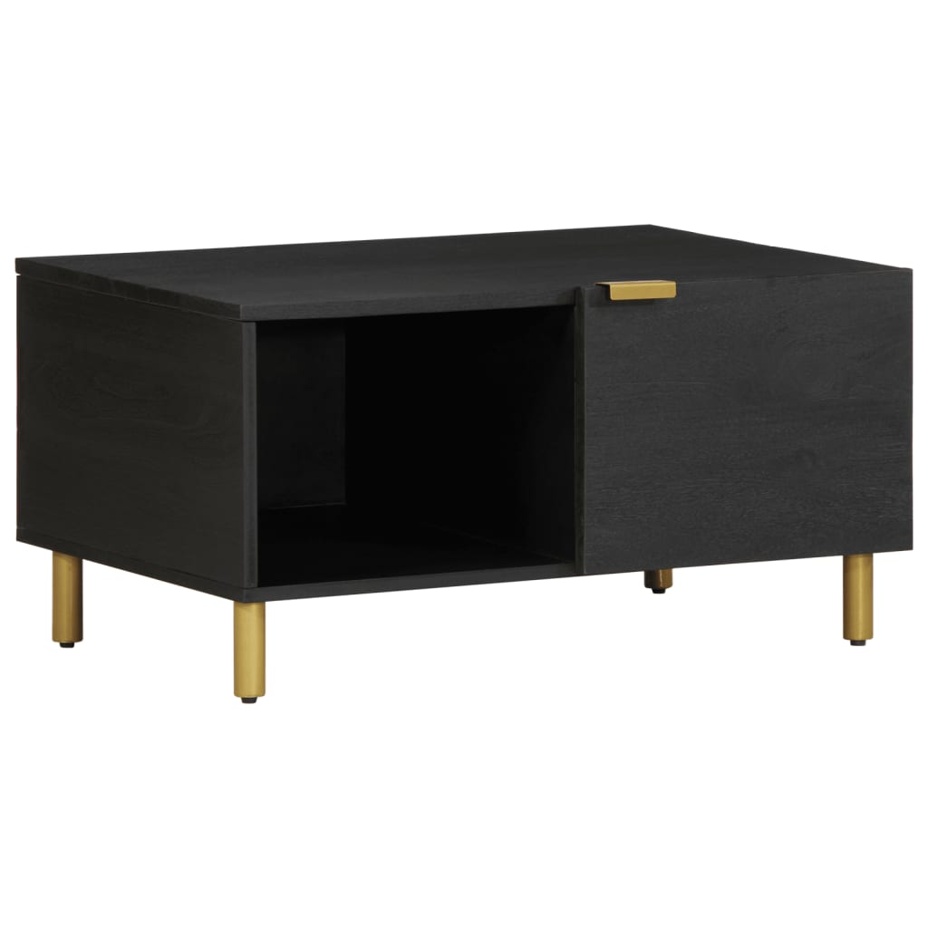 Salongbord Sofabord Svart 80x50x40 cm
