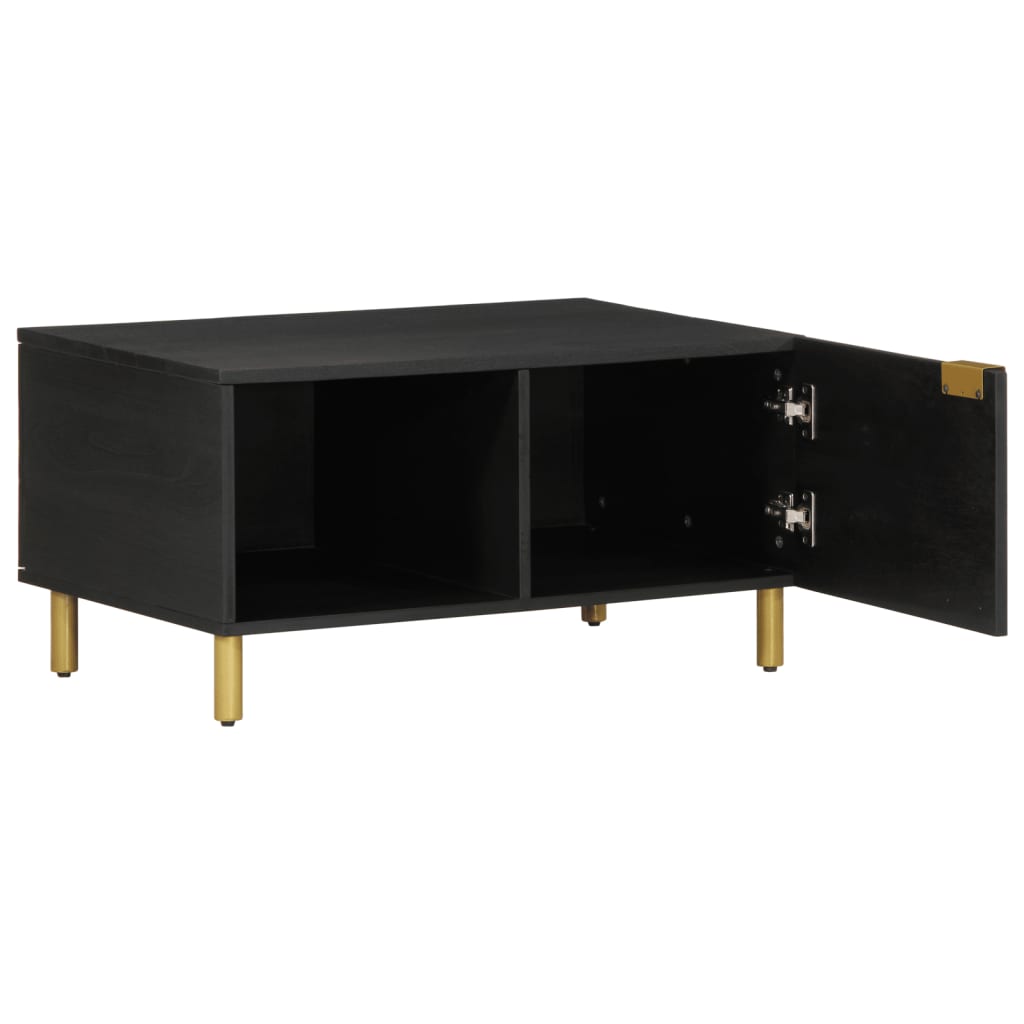 Salongbord Sofabord Svart 80x50x40 cm