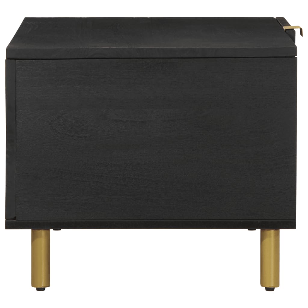 Salongbord Sofabord Svart 80x50x40 cm
