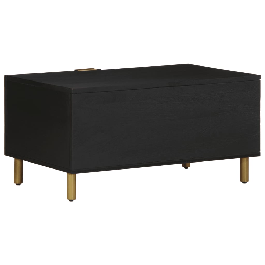 Salongbord Sofabord Svart 80x50x40 cm