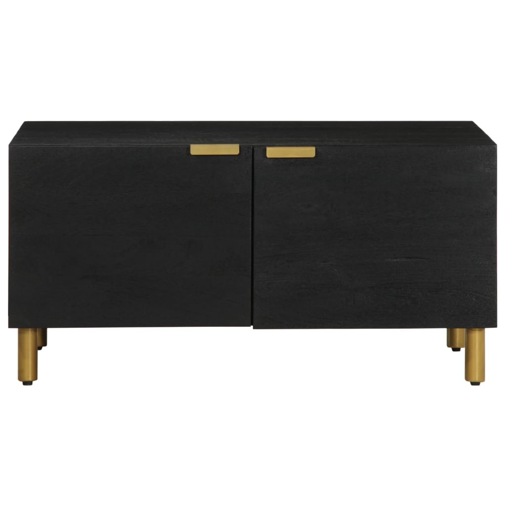 Salongbord Sofabord Svart 80x50x40 cm