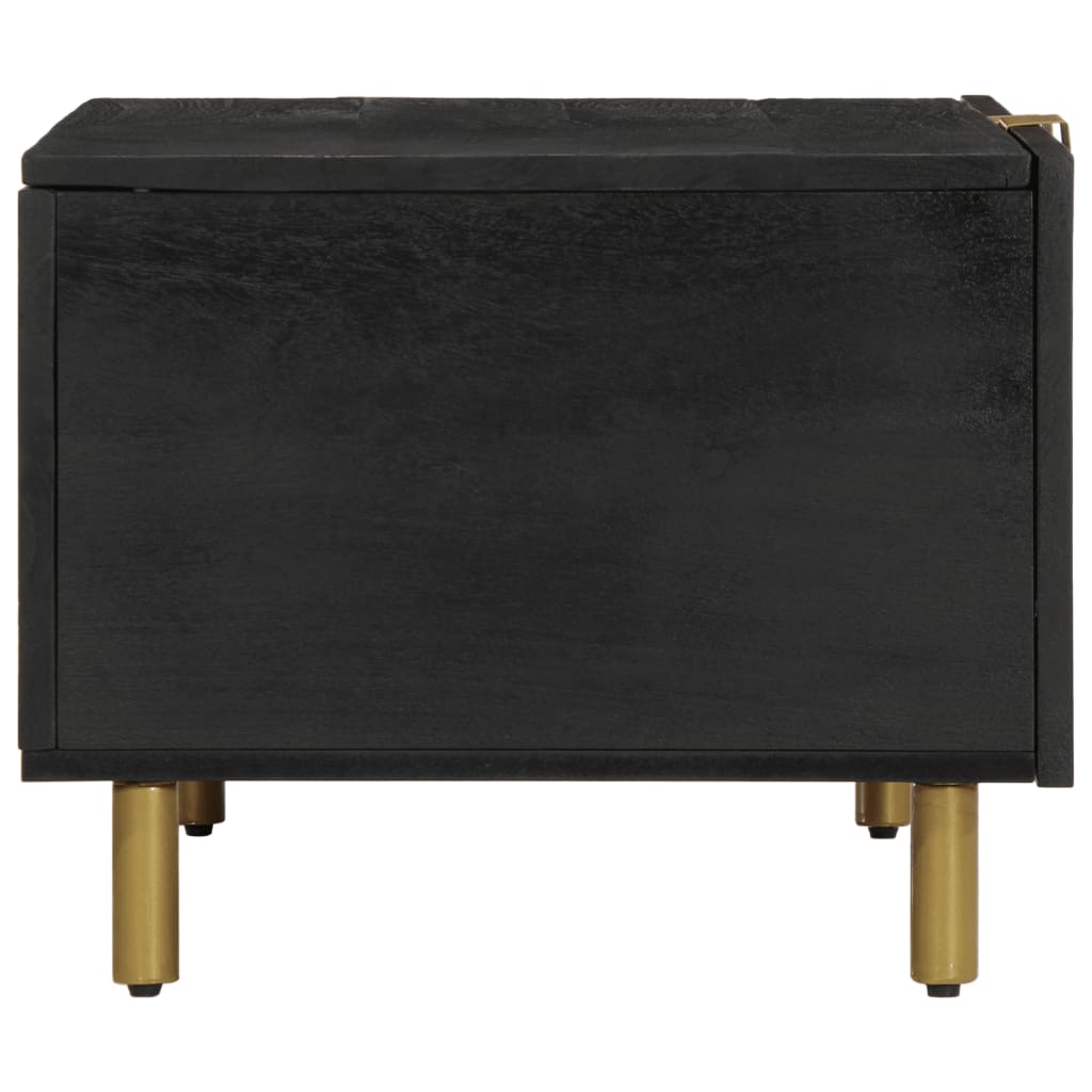 Salongbord Sofabord Svart 80x50x40 cm