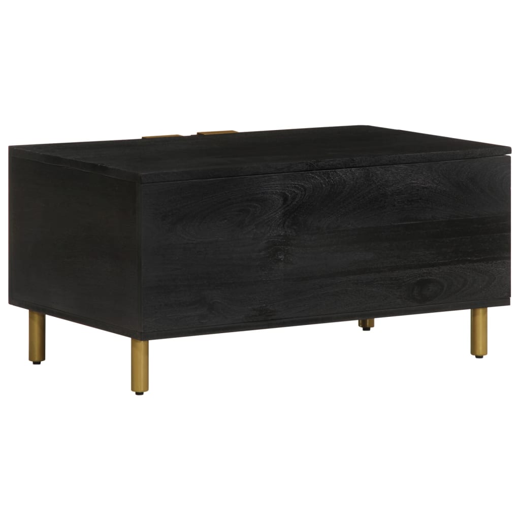 Salongbord Sofabord Svart 80x50x40 cm