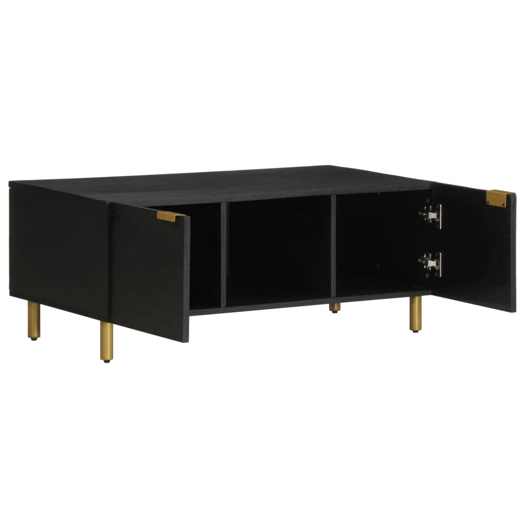 Salongbord Sofabord Svart 100x54x40 cm