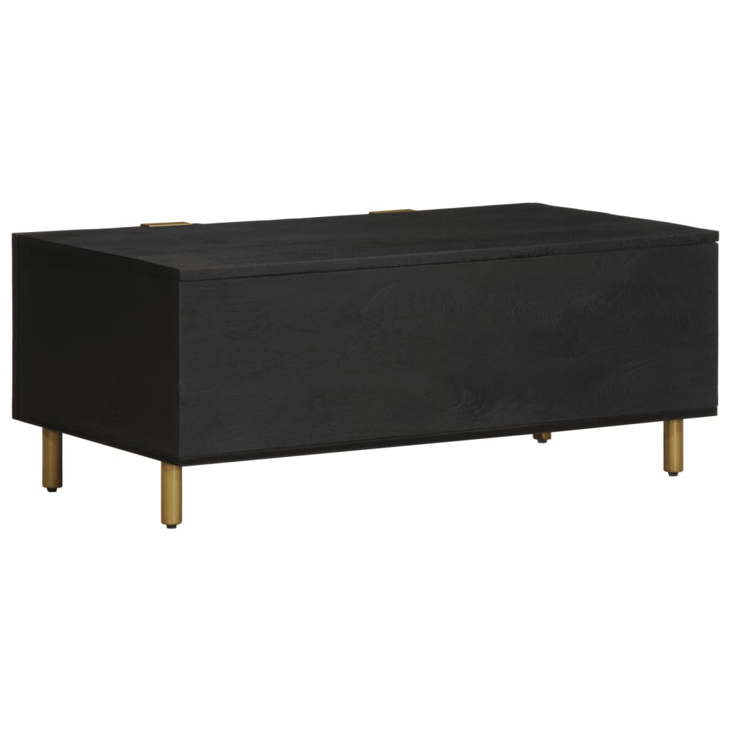 Salongbord Sofabord Svart 100x54x40 cm