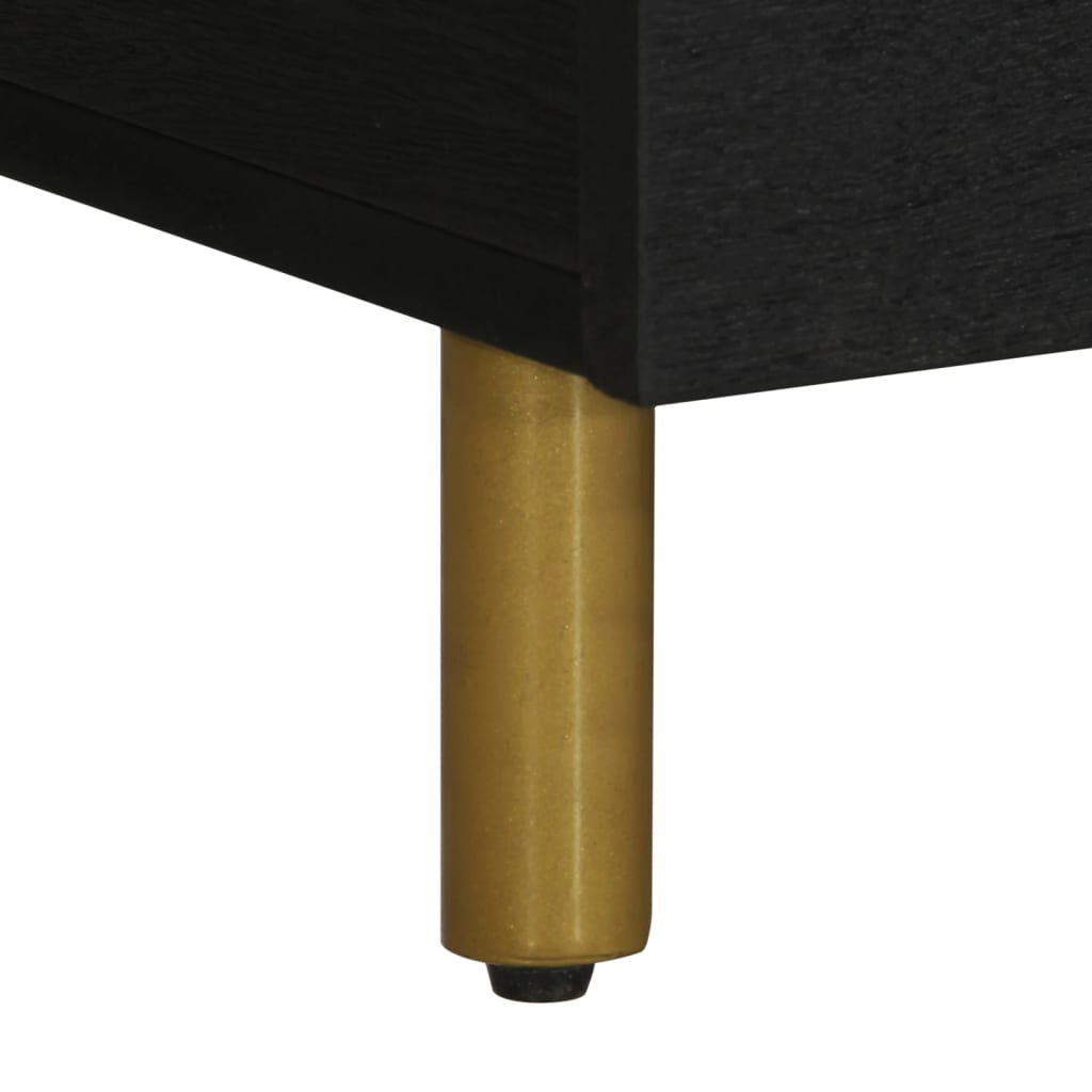 Salongbord Sofabord Svart 100x54x40 cm