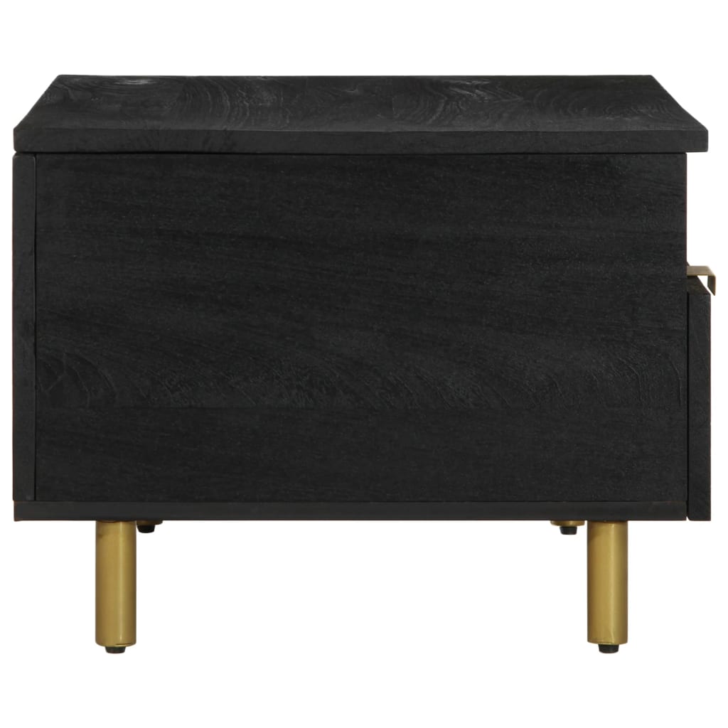 Salongbord Sofabord Svart 80x54x40 cm