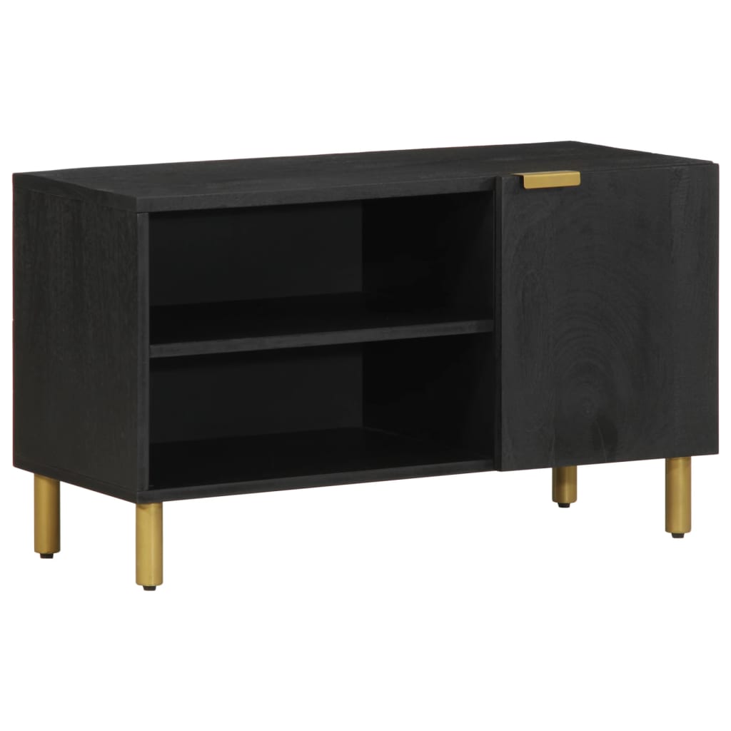 TV-Møbel Svart Tv-benk 80x33x46 cm