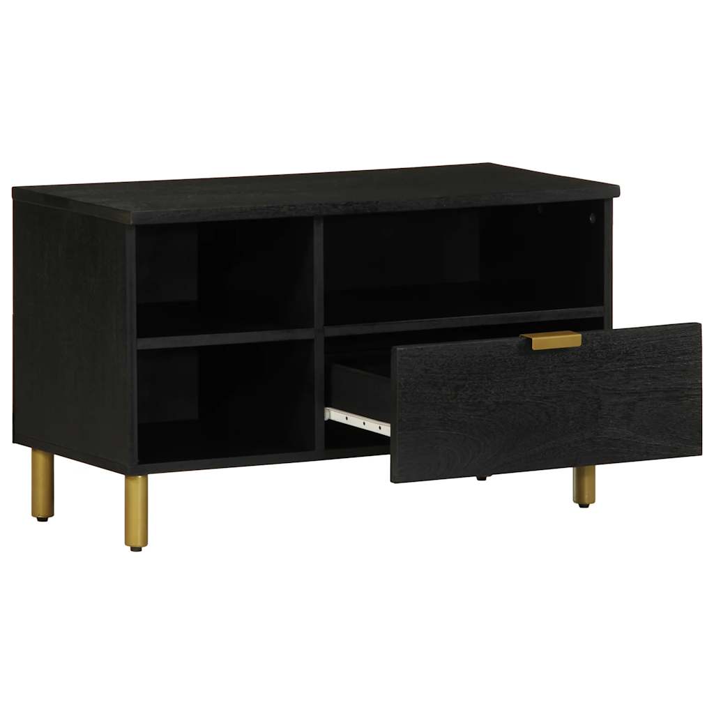 TV-Møbel Svart Tv-benk 80x33x46 cm