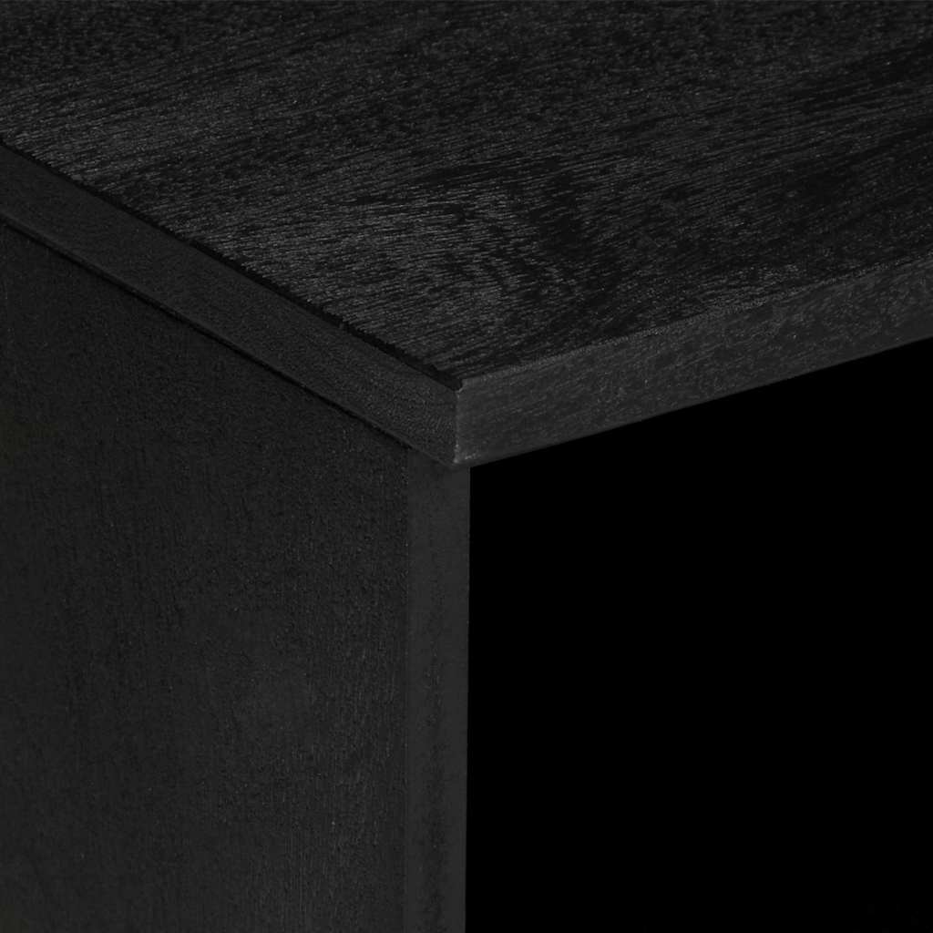 TV-Møbel Svart Tv-benk 80x33x46 cm