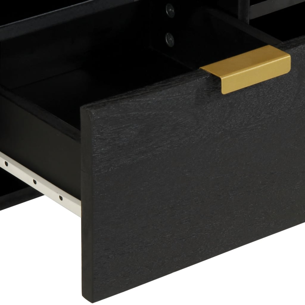TV-Møbel Svart Tv-benk 100x33x46 cm