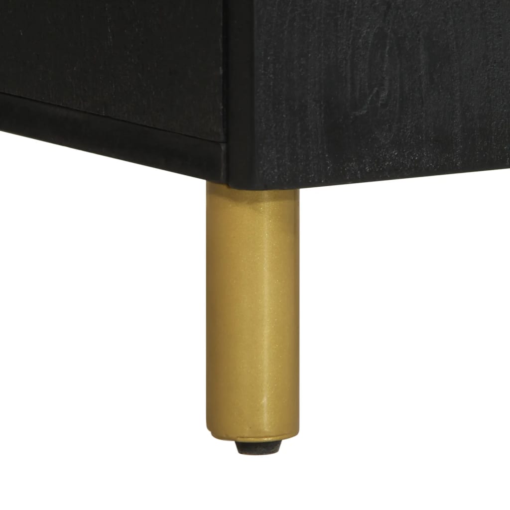 Skjenk Svart 40x33x75 cm