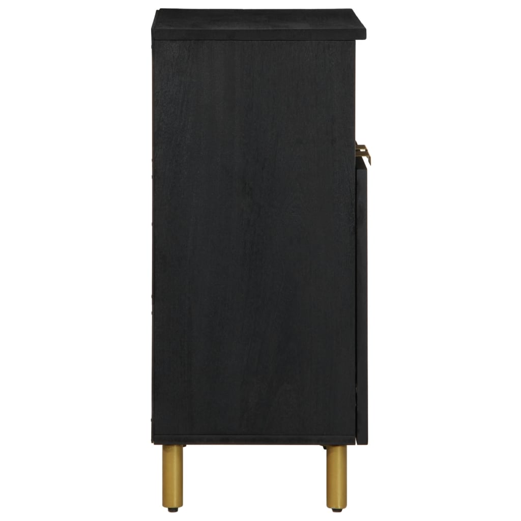 Skjenk Svart 60x33x75 cm